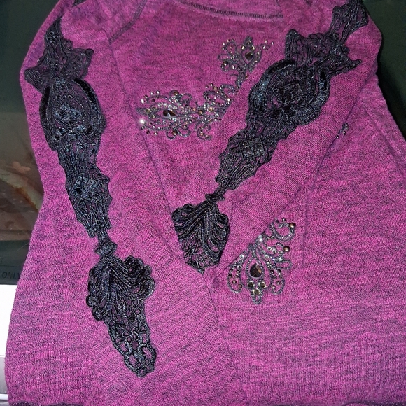 Miss Me Rhinestone Top - Picture 4 of 7